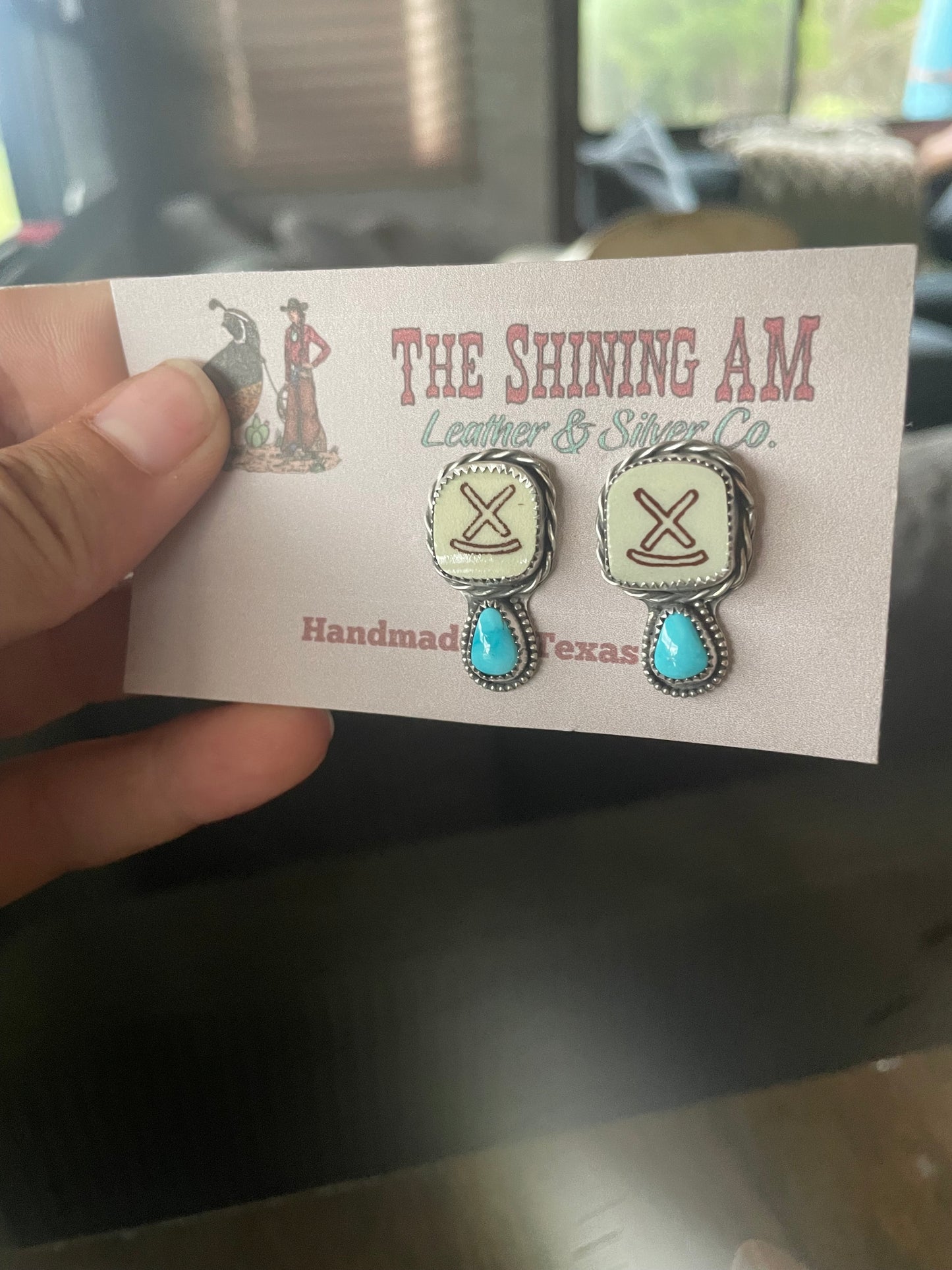 Rocking X Earrings