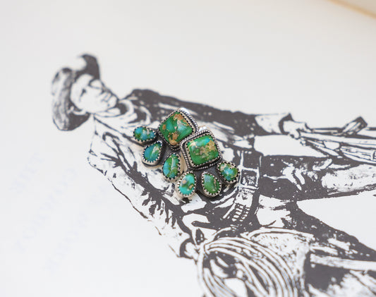 Sonoran Gold Cluster Earrings