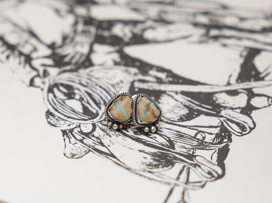 Micro Ribbon Royston Earrings