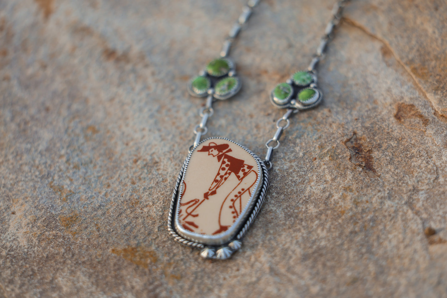 Cattle branding days Necklace