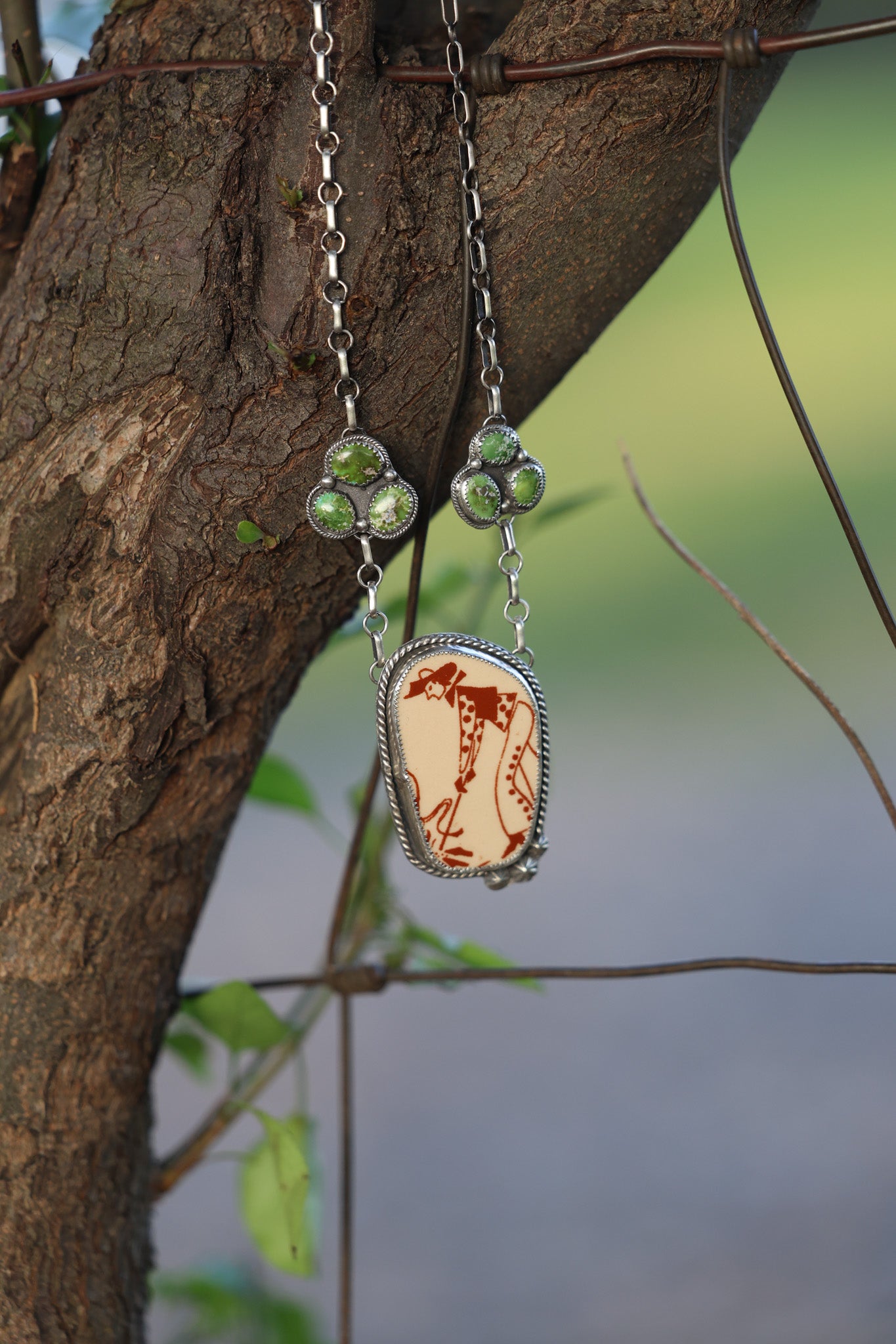 Cattle branding days Necklace