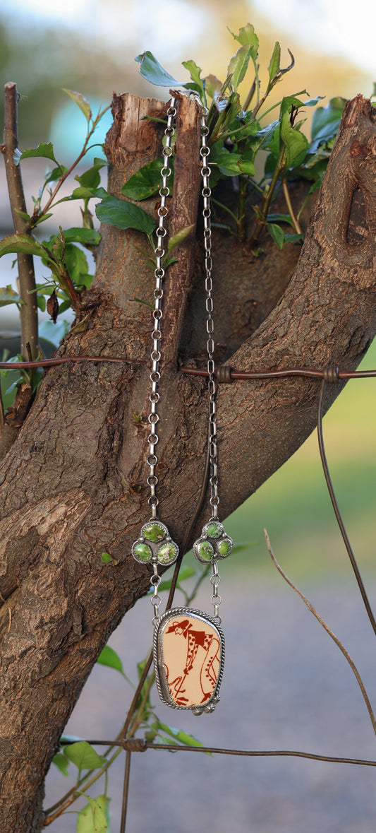 Cattle branding days Necklace