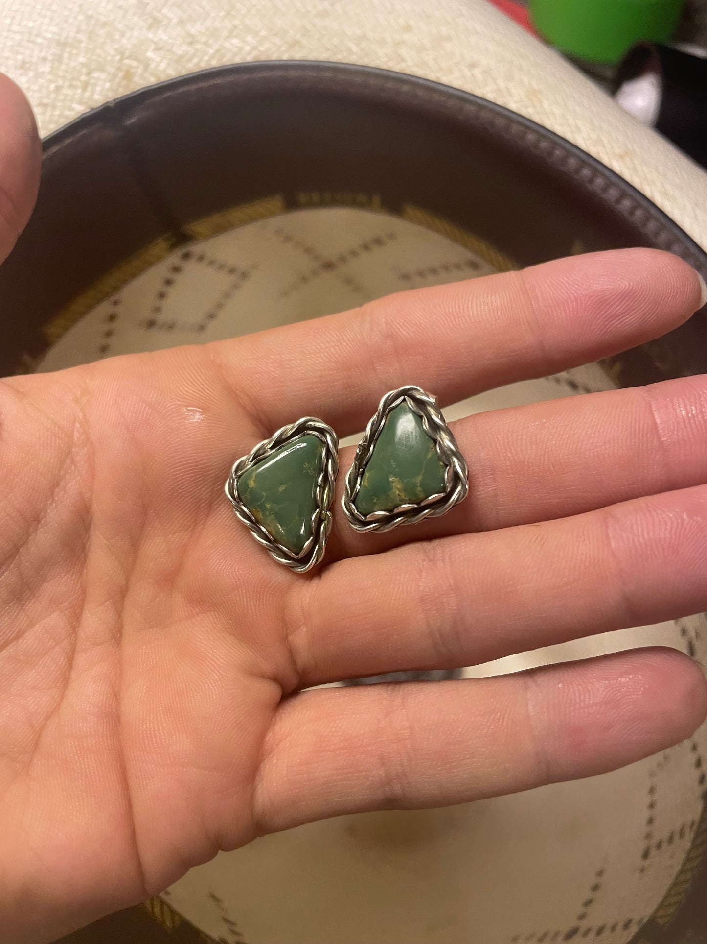 The pine earrings